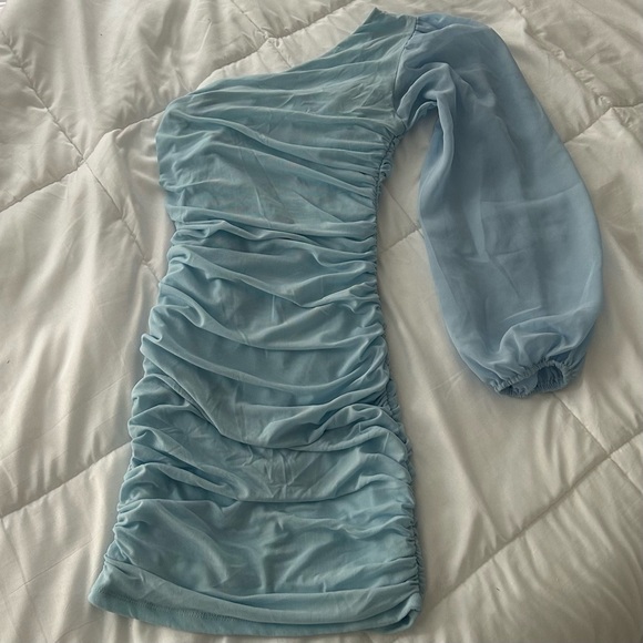 Hello Molly Party It Up Blue Dress - Picture 3 of 5